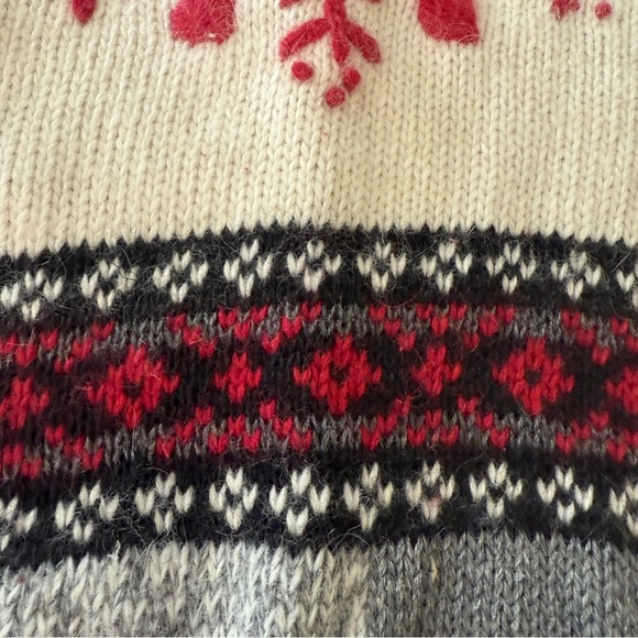 VTG Cherokee Holiday Cardigan Sweater Ugly Christmas Mohair/Cotton Blend Size 1X - Picture 12 of 12